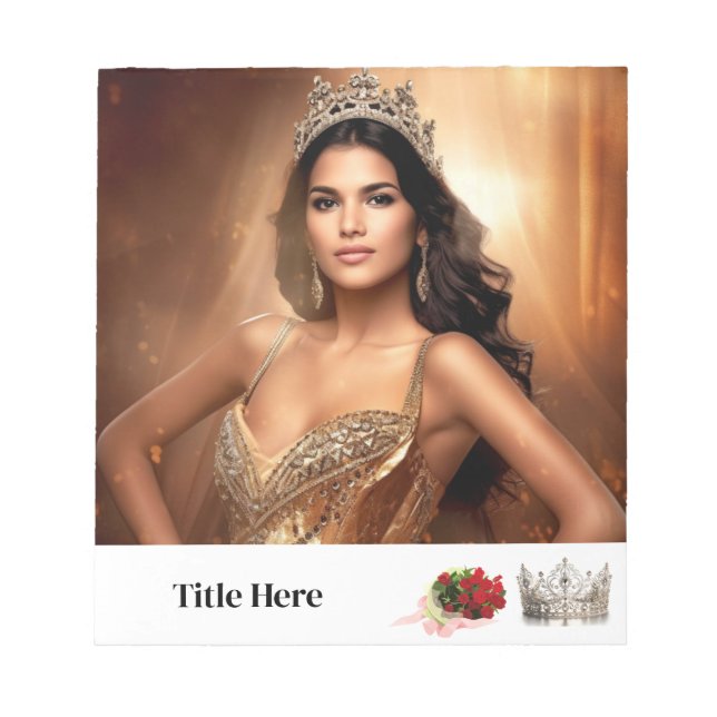 Pageant Autograph Pad (Front)