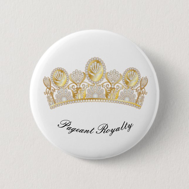 Pageant Button Pin (Front)