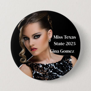 Pageant Button Pin