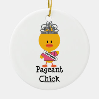 Pageant Chick Ornament