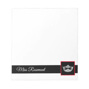 Pageant Crown Autograph Pad