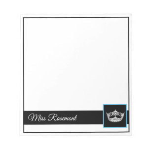 Pageant Crown Autograph Pad