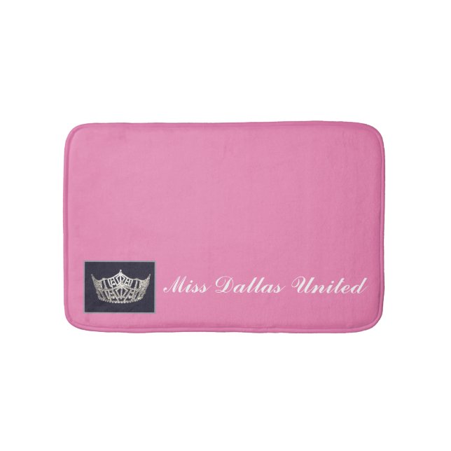 Pageant Crown Bath Mat (Front)