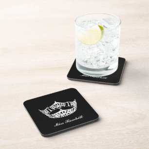 Pageant Crown Coaster Set