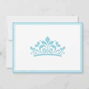 Pageant Crown Flat Note Card
