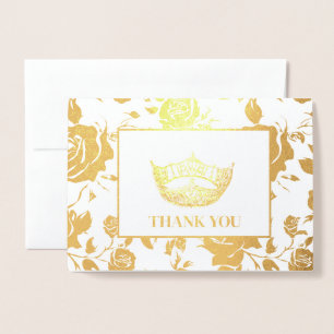 Pageant Crown Foil Card