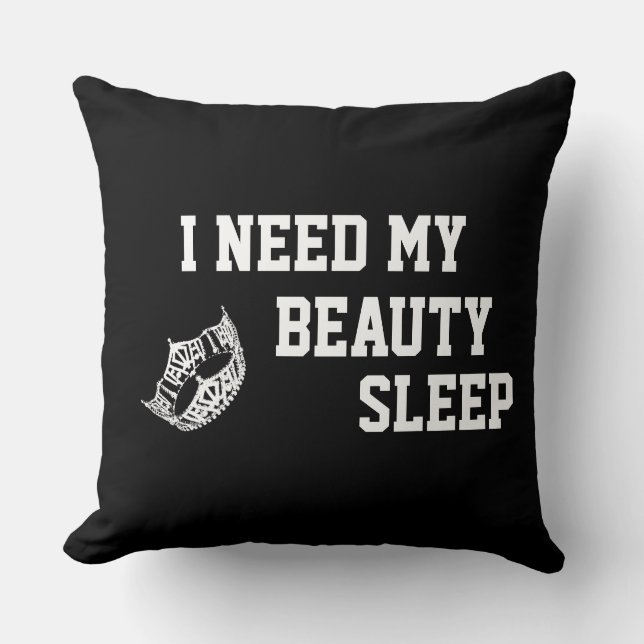 Pageant Crown Pillow (Front)