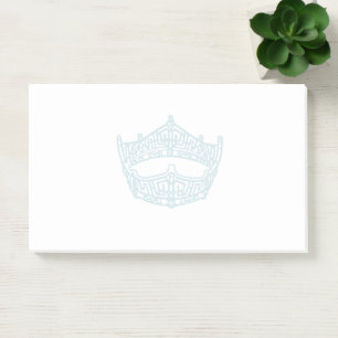Pageant Crown Post-it Notes