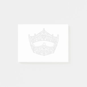 Pageant Crown Post-it Notes