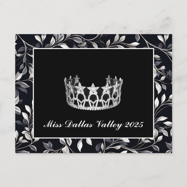 Pageant Crown Postcard (Front)