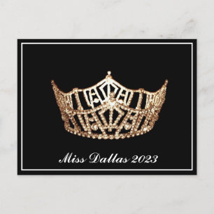 Pageant Crown Postcard