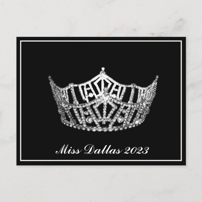 Pageant Crown Postcard (Front)