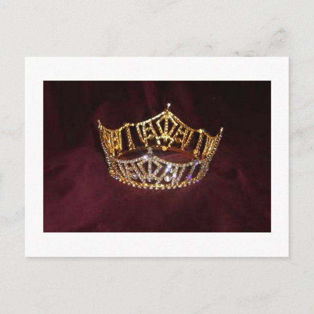 Pageant Crown Postcard (Front)