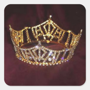 Pageant Crown Sticker