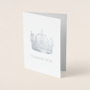 Pageant Crown Thank You Card
