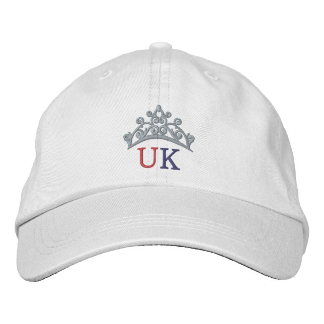 Pageant Custom Embroidered Baseball Cap UK (Front)
