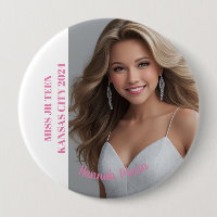 Pageant Essentials Button Pin