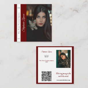 Pageant Essentials  Calling Card   QR Code