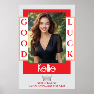 Pageant Essentials Custom Door Banner Poster