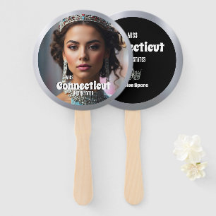 Pageant Fan Wavers   Silver Shine Set of 10 Fans