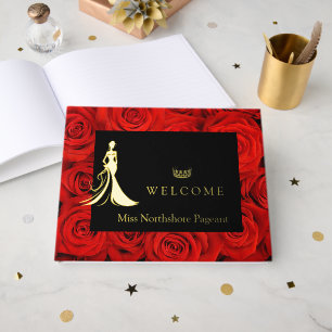 Pageant Foil Guest Book