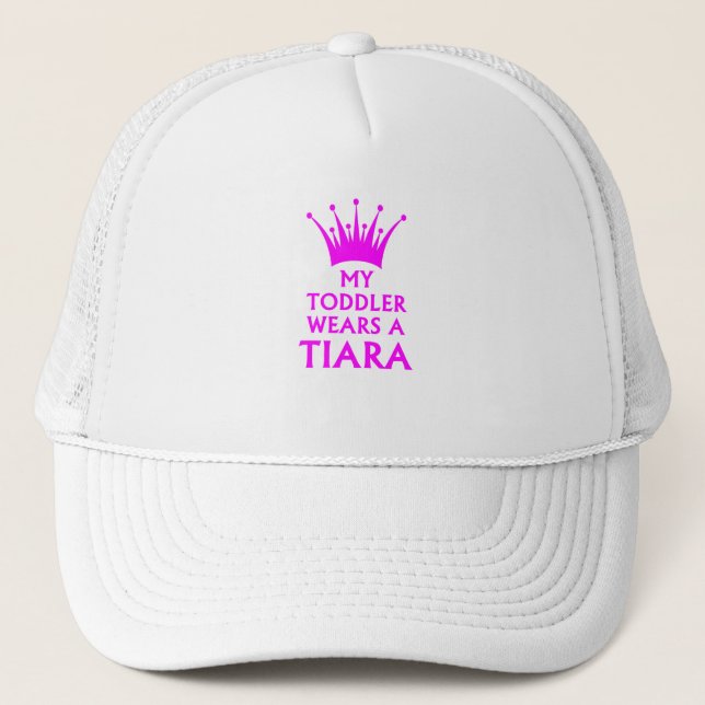 Pageant Mum/Dad T.shirt Trucker Hat (Front)
