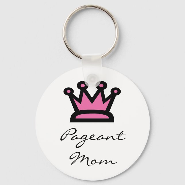 Pageant Mum Key Ring (Front)
