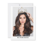 Pageant Photo Autograph Card Border Template