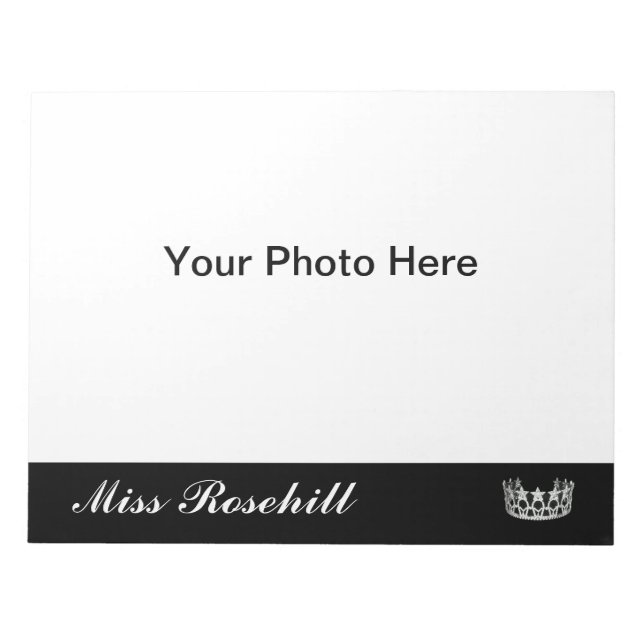 Pageant Photo Autograph Pad (Front)