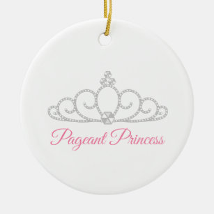 Pageant Princess Ceramic Tree Decoration