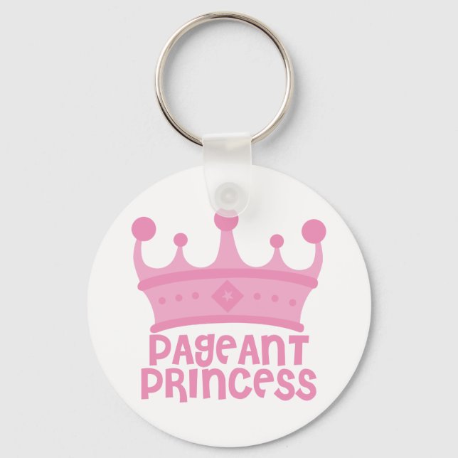 Pageant Princess Key Ring (Front)