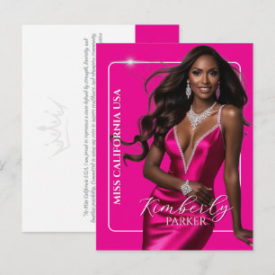 Pageant Promo Postcard Colour Pop Cutout