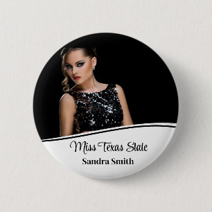 Pageant Queen  6 Cm Round Badge
