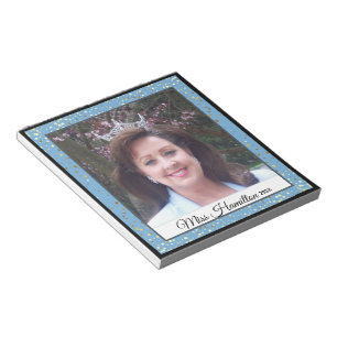 Pageant Queen Autograph Pad-Stardust Notepad