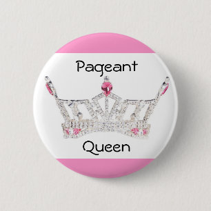 PAGEANT QUEEN Button / Pin