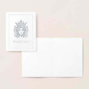 Pageant Queen Crown Foil Card