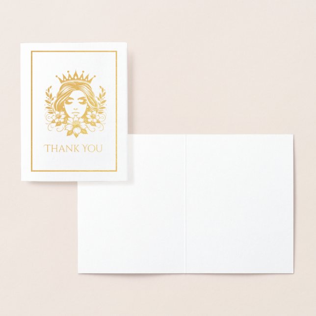 Pageant Queen Crown  Foil Card (Display)