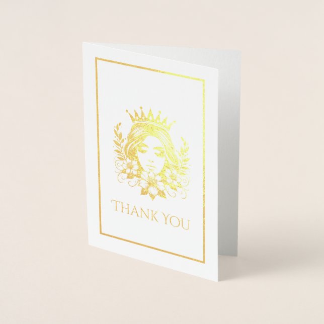 Pageant Queen Crown  Foil Card (Front)