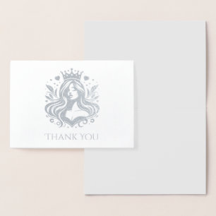 Pageant Queen Thank You Card