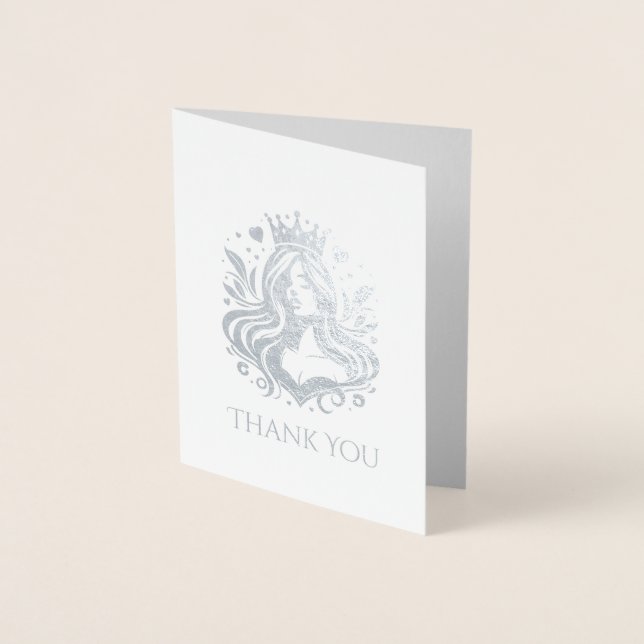 Pageant Queen Thank You Card (Front)