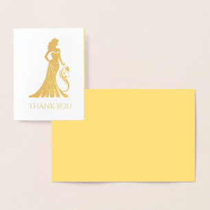 Pageant Royalty Thank You Card