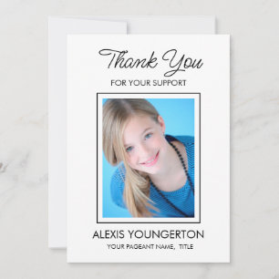 Pageant Sponsor Thank You Photo