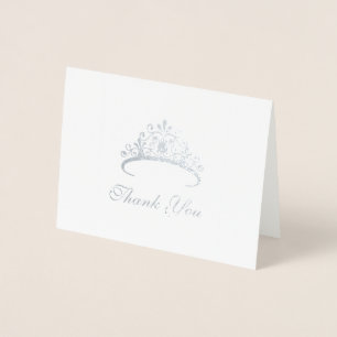 Pageant Tiara Thank You Card