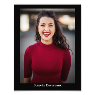 Pageants Modelling 8.5x11 Photogenic Headshot Photo Print