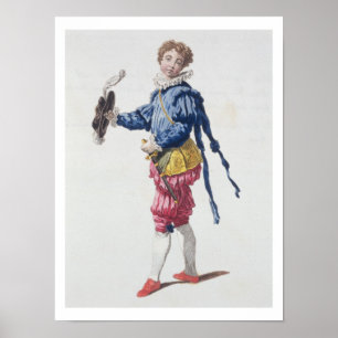 Pageboy at Court during the Reign of Edward VI (en Poster