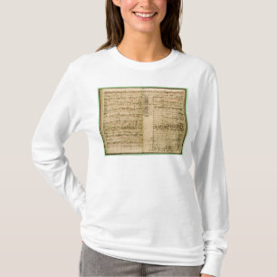 Pages from Score of the 'The Art of the Fugue' T-Shirt