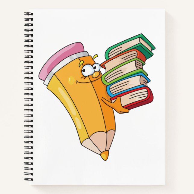 Pages of Innovation: Custom Branded Spiral Notebook (Front)