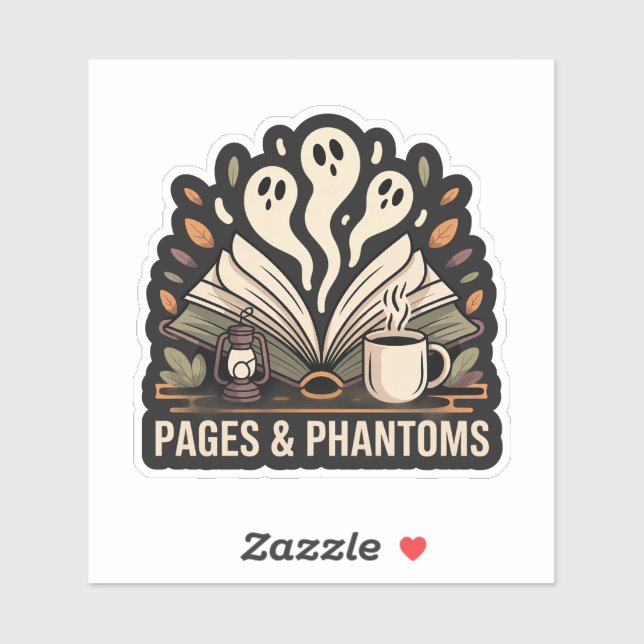 Pages & Phantoms — cosy spooky reading (Sheet)