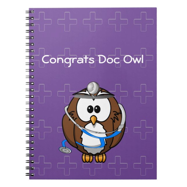 paging doc owl notebook (Front)
