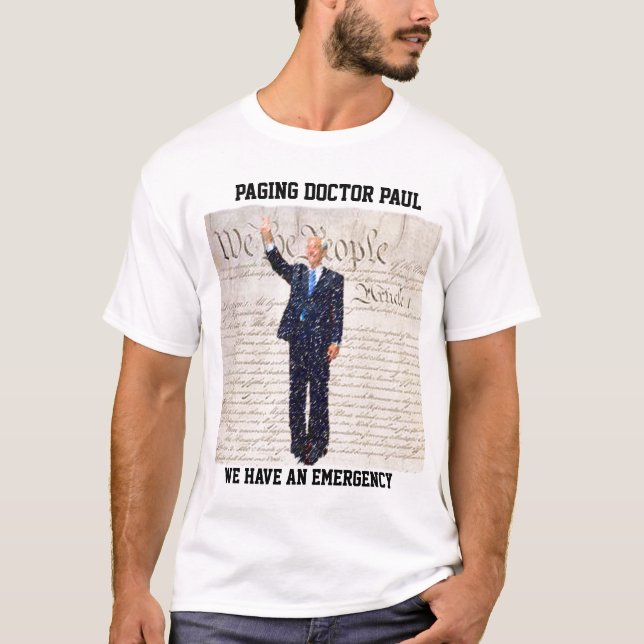 Paging Doctor Paul T-Shirt (Front)